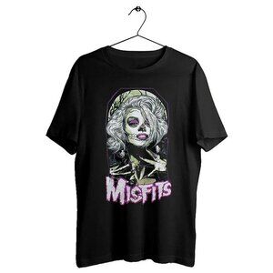 Exclusive Misfits Graphic T-Shirt Country Rock Music Band Casual Gift Apparel 90